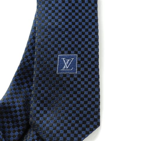 louis vuitton damier tie.